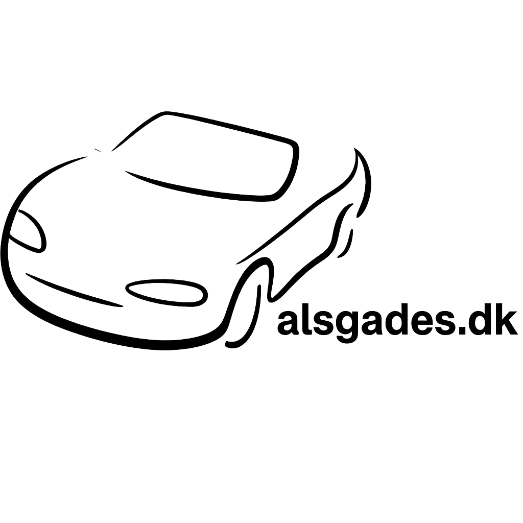 alsgades køreskole logo outline i png